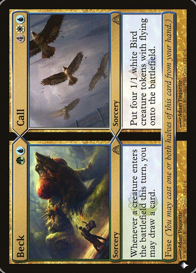 Beck // Call – Rare Magic: The Gathering card from The List (#DGM-123)