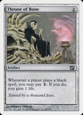 Throne of Bone – Uncommon Magic: The Gathering card from Eighth Edition (#317)