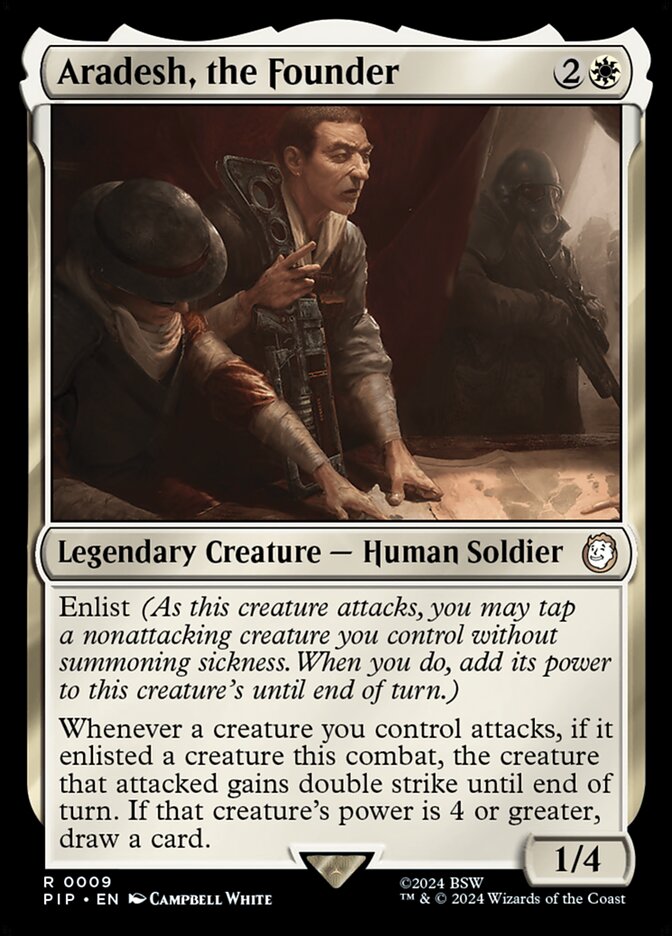 Aradesh, the Founder – Rare Magic: The Gathering card from Fallout (#9)