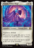 Minwu, White Mage – Rare Magic: The Gathering card from Final Fantasy (#26)