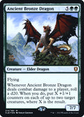 Ancient Bronze Dragon – Mythic Magic: The Gathering card from Battle for Baldur's Gate Promos (#214s)