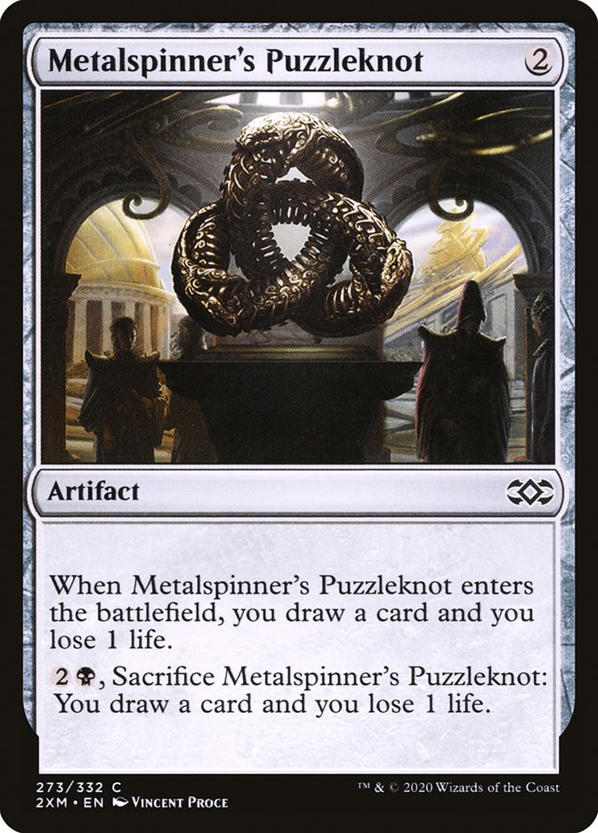 Metalspinner's Puzzleknot – Common Magic: The Gathering card from Double Masters (#273)