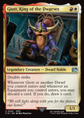 Giott, King of the Dwarves – Uncommon Magic: The Gathering card from Final Fantasy (#223)