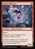 Masked Meower – Common Magic: The Gathering card from Marvel's Spider-Man (#82)