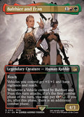 Balthier and Fran – Rare Magic: The Gathering card from Final Fantasy (#319)
