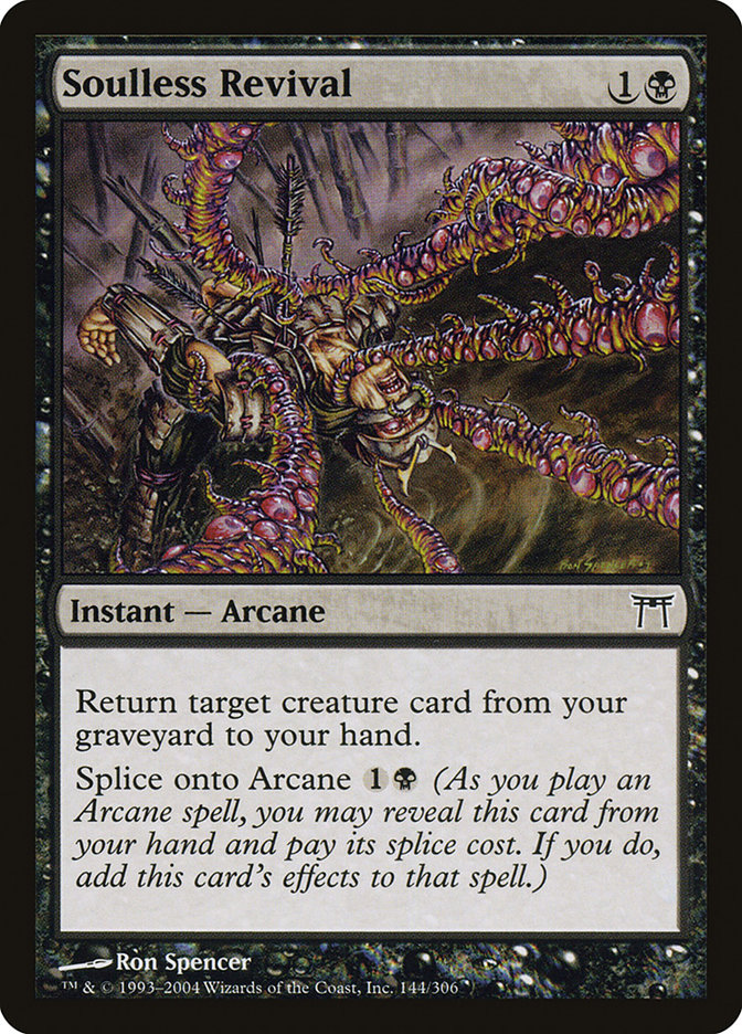 Soulless Revival – Common Magic: The Gathering card from Champions of Kamigawa (#144)