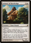 Arbiter of Knollridge – Rare Magic: The Gathering card from Lorwyn (#2)