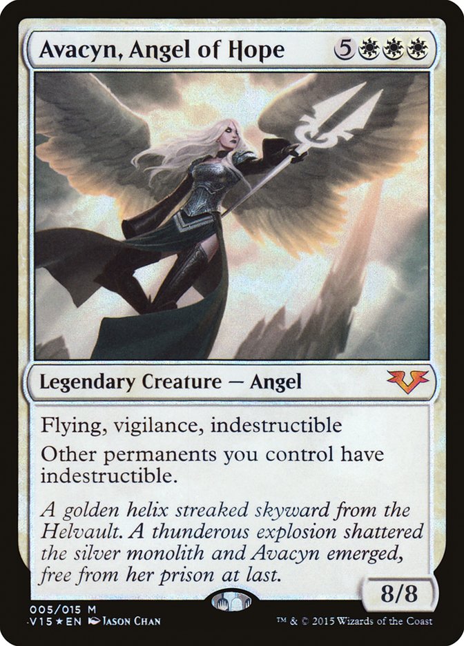 Avacyn, Angel of Hope – Mythic Magic: The Gathering card from From the Vault: Angels (#5)
