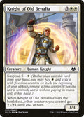 Knight of Old Benalia – Common Magic: The Gathering card from Modern Horizons (#17)