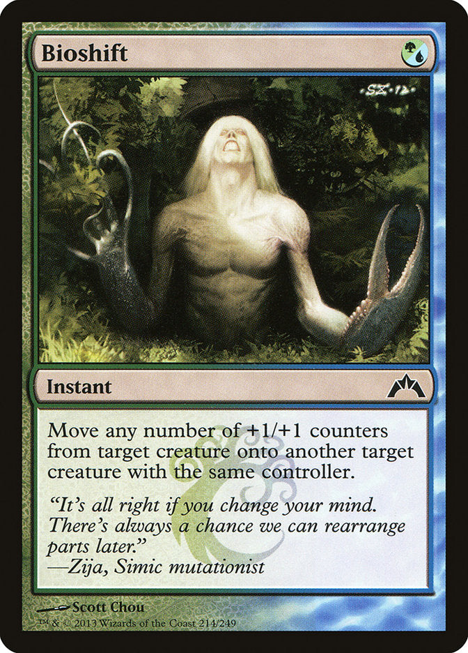 Bioshift – Common Magic: The Gathering card from Gatecrash (#214)