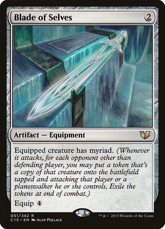 Blade of Selves – Rare Magic: The Gathering card from Commander 2015 (#51)