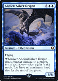 Ancient Silver Dragon – Mythic Magic: The Gathering card from Battle for Baldur's Gate Promos (#56s)