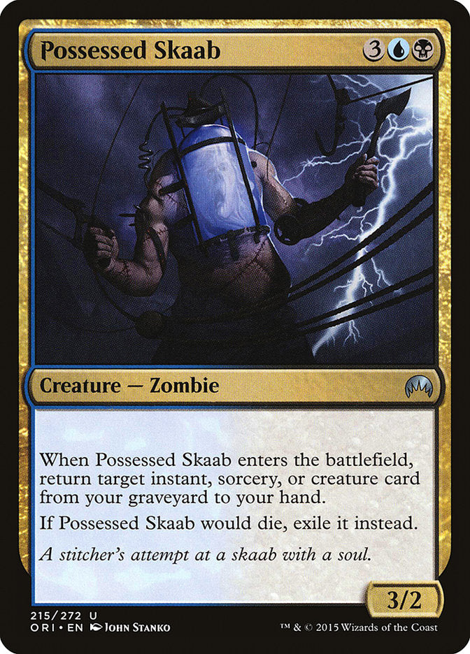 Possessed Skaab – Uncommon Magic: The Gathering card from Magic Origins (#215)