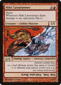 Akki Lavarunner // Tok-Tok, Volcano Born – Rare Magic: The Gathering card from Champions of Kamigawa (#153)