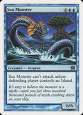Sea Monster – Common Magic: The Gathering card from Ninth Edition (#96)