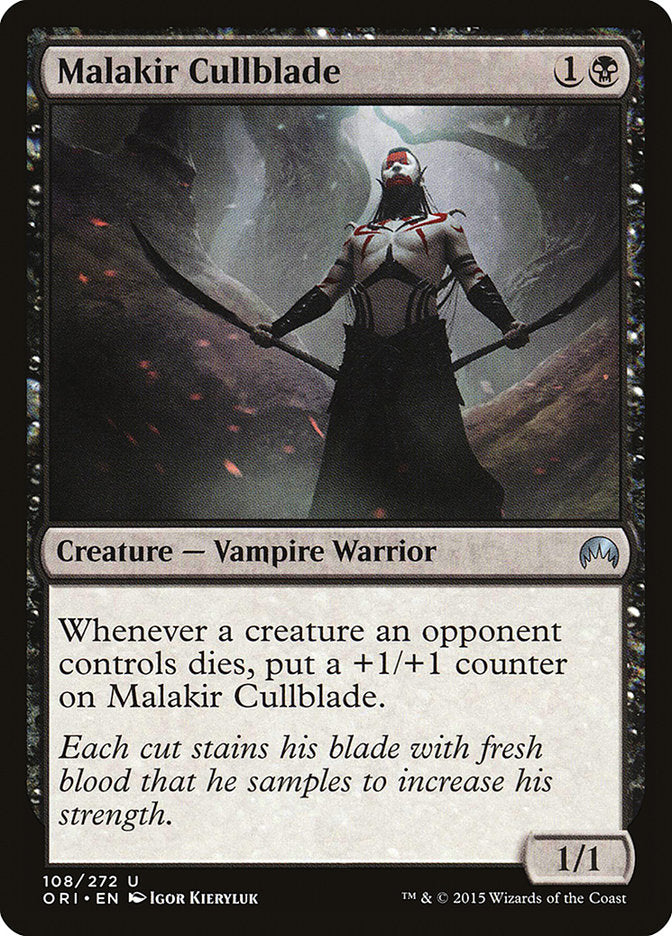 Malakir Cullblade – Uncommon Magic: The Gathering card from Magic Origins (#108)