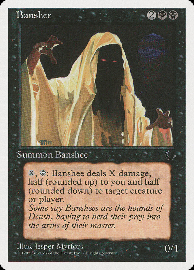 Banshee – Uncommon Magic: The Gathering card from Chronicles (#29)