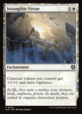 Intangible Virtue – Uncommon Magic: The Gathering card from Innistrad Remastered (#29)