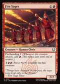 Fire Sages – Uncommon Magic: The Gathering card from Avatar: The Last Airbender (#136)