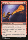 Inferno Fist – Common Magic: The Gathering card from Magic 2015 (#150)