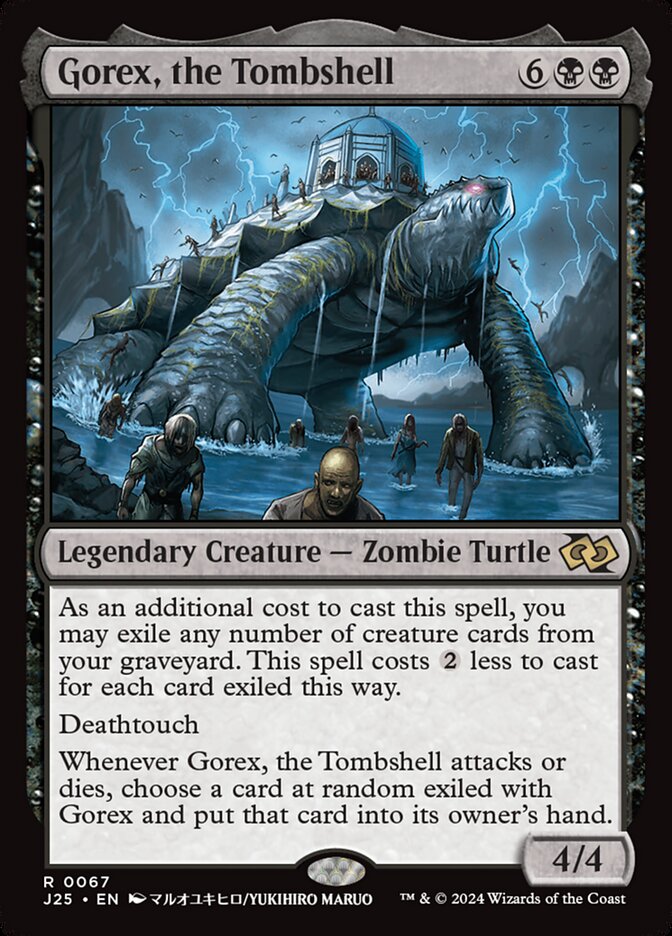 Gorex, the Tombshell – Rare Magic: The Gathering card from Foundations Jumpstart (#67)