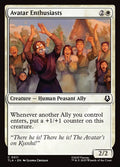 Avatar Enthusiasts – Common Magic: The Gathering card from Avatar: The Last Airbender (#11)