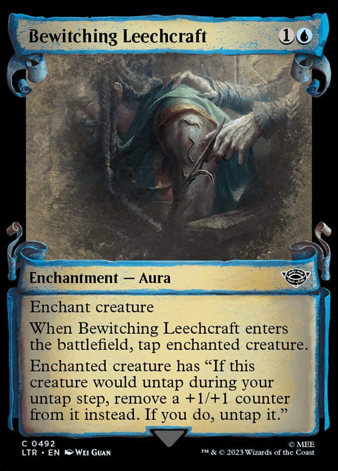 Bewitching Leechcraft – Common Magic: The Gathering card from The Lord of the Rings: Tales of Middle-earth (#492)