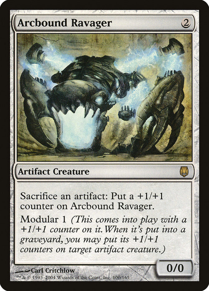 Arcbound Ravager – Rare Magic: The Gathering card from Darksteel (#100)