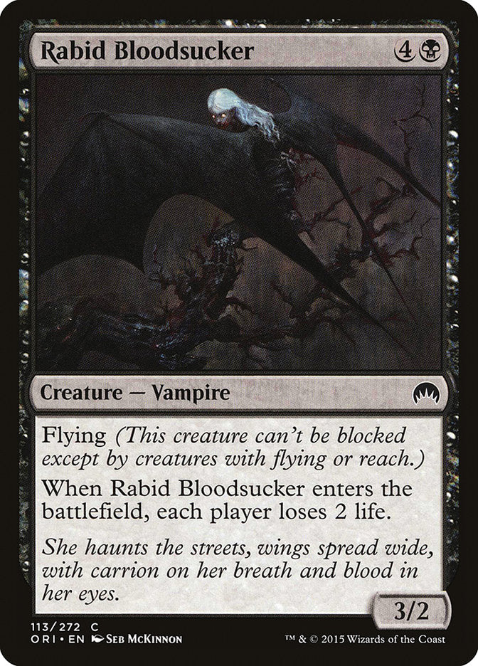Rabid Bloodsucker – Common Magic: The Gathering card from Magic Origins (#113)