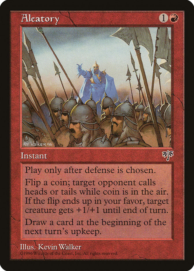 Aleatory – Uncommon Magic: The Gathering card from Mirage (#155)