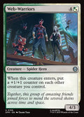 Web-Warriors – Uncommon Magic: The Gathering card from Marvel's Spider-Man (#159)