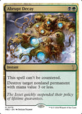 Abrupt Decay – Rare Magic: The Gathering card from Mystery Booster 2 (#78)