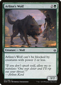 Arlinn's Wolf – Common Magic: The Gathering card from War of the Spark (#151)