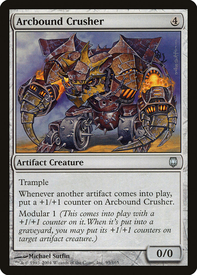Arcbound Crusher – Uncommon Magic: The Gathering card from Darksteel (#95)