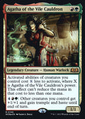 Agatha of the Vile Cauldron – Mythic Magic: The Gathering card from Wilds of Eldraine Promos (#199s)