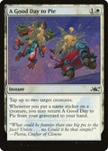 A Good Day to Pie – Common Magic: The Gathering card from Unfinity (#298)