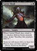Carrier Thrall – Common Magic: The Gathering card from Commander Masters (#142)