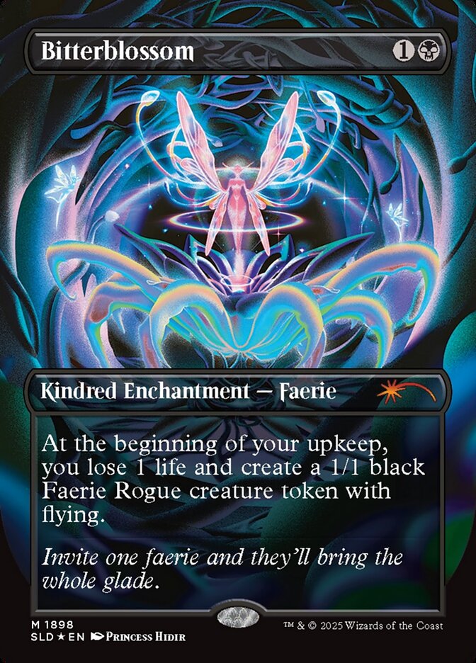 Bitterblossom – Mythic Magic: The Gathering card from Secret Lair Drop (#1898)
