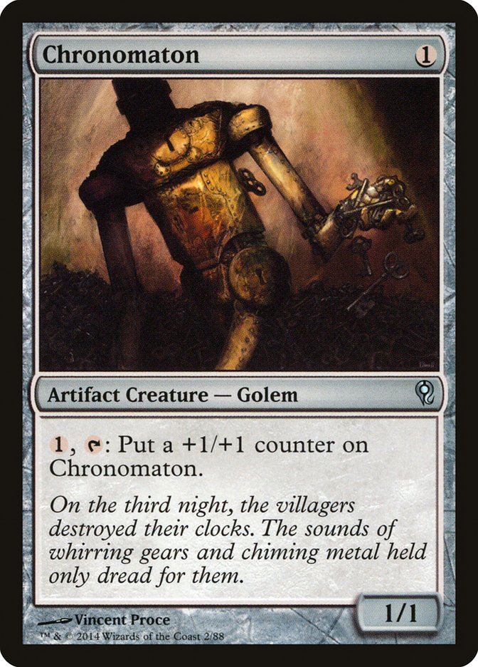 Chronomaton – Uncommon Magic: The Gathering card from Duel Decks: Jace vs. Vraska (#2)