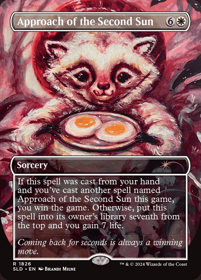 Approach of the Second Sun – Rare Magic: The Gathering card from Secret Lair Drop (#1826)