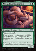 Mowu, Loyal Companion – Uncommon Magic: The Gathering card from Foundations Jumpstart (#79)