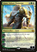 Ajani, Valiant Protector – Mythic Magic: The Gathering card from Aether Revolt (#185)