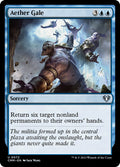 Aether Gale – Uncommon Magic: The Gathering card from Commander Masters (#72)
