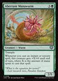 Aberrant Manawurm – Uncommon Magic: The Gathering card from Secrets of Strixhaven (#138)