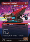 Clamorous Ironclad – Common Magic: The Gathering card from Aetherdrift (#312)