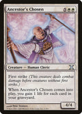 Ancestor's Chosen – Uncommon Magic: The Gathering card from Tenth Edition (#1)