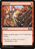 Infuriate – Common Magic: The Gathering card from Core Set 2020 (#145)