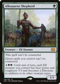 Allosaurus Shepherd – Mythic Magic: The Gathering card from Double Masters 2022 (#132)