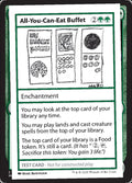 All-You-Can-Eat Buffet – Rare Magic: The Gathering card from MagicFest 2025 (#8)