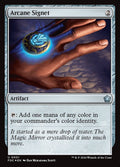Arcane Signet – Uncommon Magic: The Gathering card from Foundations Commander (#1)